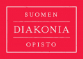Suomen Diakoniaopiston punainen logo.