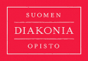 SDO:n logo - punainen pohja, jossa valkoisella teksti Suomen Diakonia opisto.
