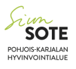 Siun Sote Pohjois-Karjalan hyvinvointialue -logoteksti.