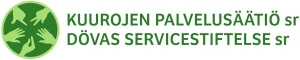Kuurojen palvelusäätiön logo.